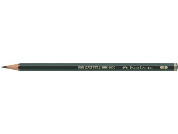 Matita di grafite Faber-Castell CASTELL 9000 2B 119002