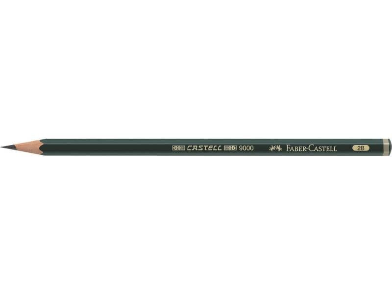 Matita di grafite Faber-Castell CASTELL 9000 2B 119002