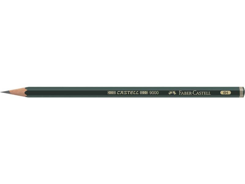 Matita di grafite Faber-Castell CASTELL 9000 6H – 119016