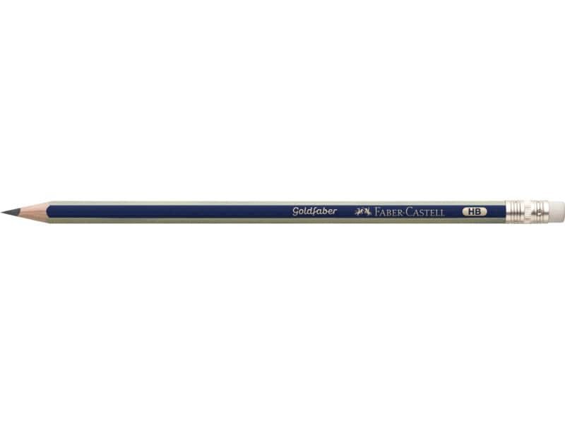 Matita con gommino Faber-Castell Goldfaber 1222 HB 116800