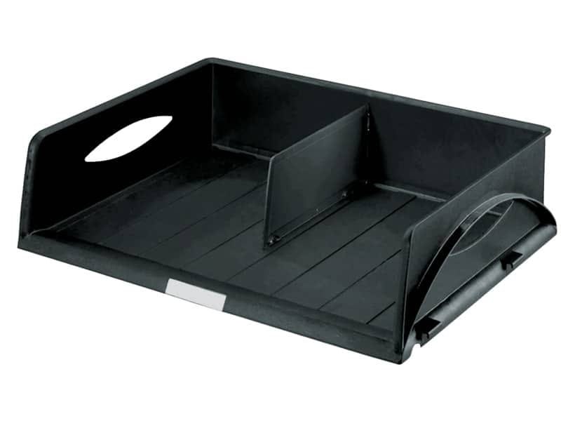 Vaschetta portacorrispondenza Leitz SORTY JUMBO in polistirolo A3 o due risme A4 nero – 52320095