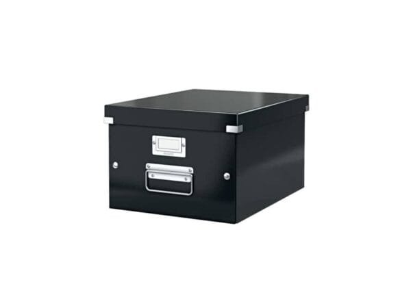Scatola per archiviazione universale ''M'' Leitz CLICK & STORE nero 28,1x20x37 cm - 60440095