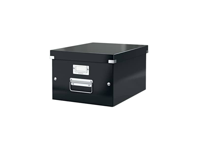Scatola per archiviazione universale ”M” Leitz CLICK & STORE nero 28,1x20x37 cm – 60440095