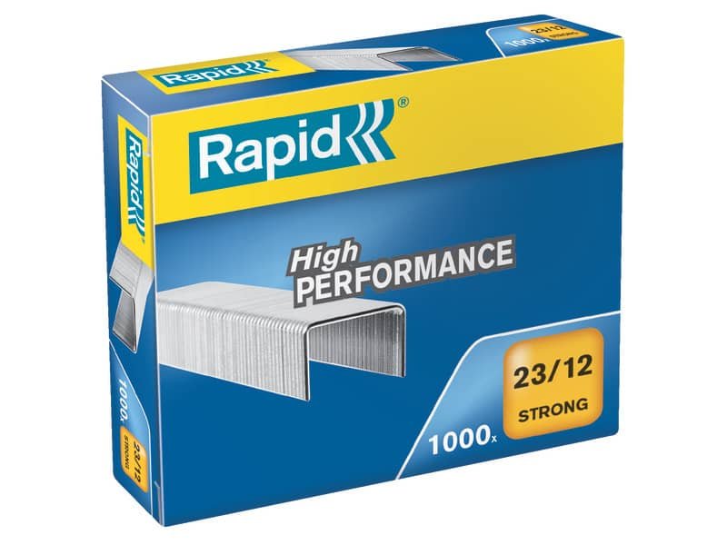 Punti metallici Rapid Strong conf. da 1000 punti Rapid passo 23/12 24870000