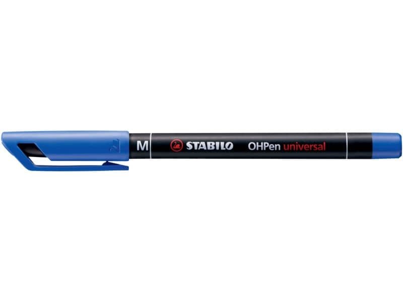 Penna Stabilo OHPen universal Medio (M) 1 mm blu 843/41