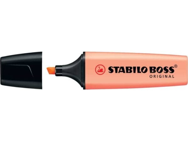 Evidenziatore Stabilo Boss Original Pastel 2-5 mm rosa pesca 70/126