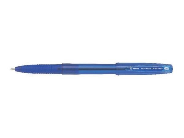 Penna a sfera Pilot Super Grip G fine con cappuccio - conf. 12 pezzi - inchiostro blu - 001657