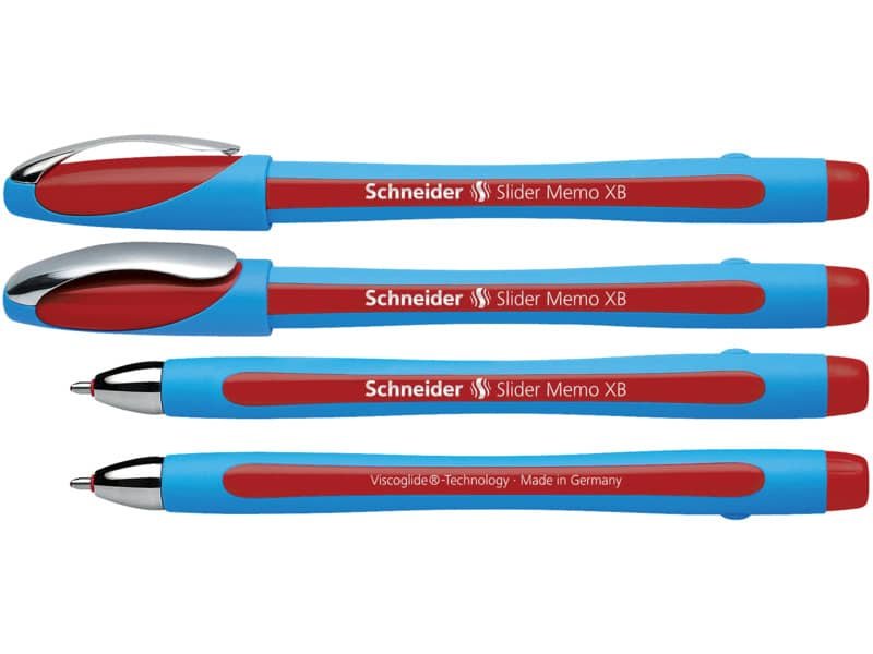 Penna a sfera Schneider Slider Memo tratto XB rosso P150202