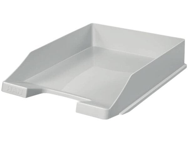 Vaschetta portacorrispondenza accatastabile KLASSIK A4/C4 HAN in polistirolo grigio lucido - 1027-X-11