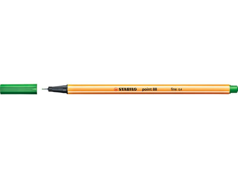 Fineliner Stabilo Point 88© 0,4 mm verde – 88/36