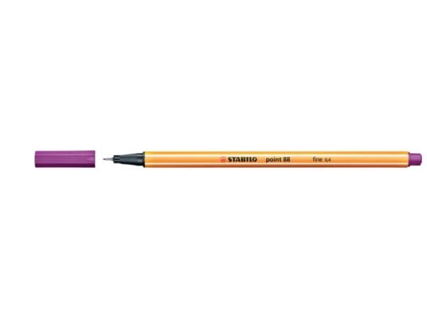 Fineliner Stabilo Point 88© 0,4 mm lilla - 88/58