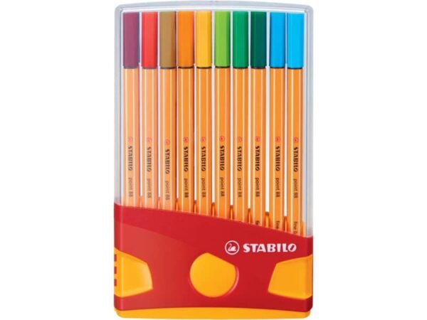 Fineliner Stabilo Point 88© 0,4 mm conf. 20 colori assortiti 8820-03  -14