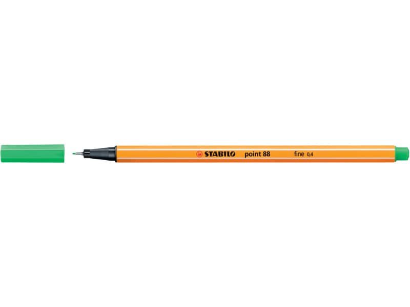 Fineliner Stabilo Point 88© 0,4 mm smeraldo chiaro 88/16