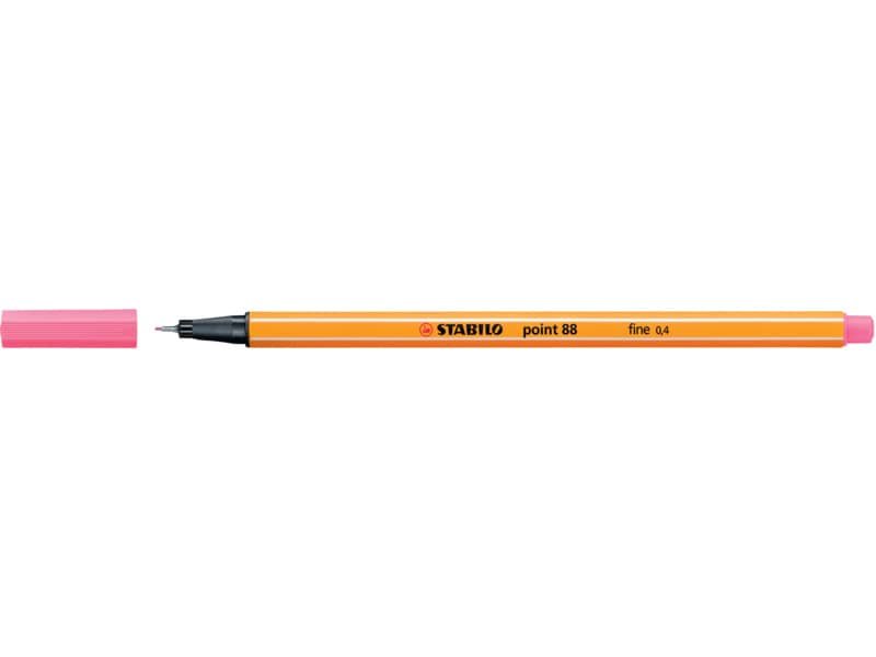 Fineliner Stabilo Point 88© 0,4 mm rosa chiaro 88/29