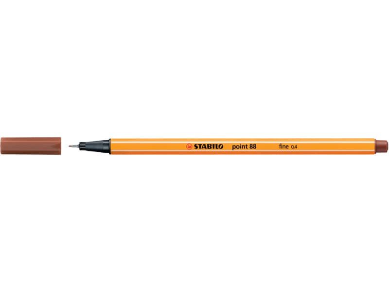 Fineliner Stabilo Point 88© 0,4 mm sanguigna 88/38