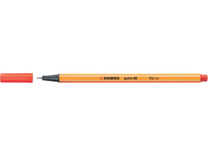 Fineliner Stabilo Point 88© 0,4 mm carminio 88/48