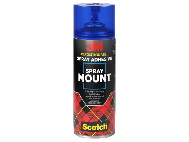 Colla spray 3M SprayMount? permanente dopo l’asciugatura – 400 ml 7100296969