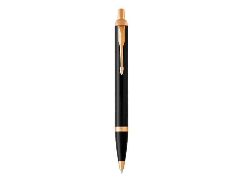 Penna a sfera Parker IM punta M inchiostro blu Parker Black GT 1931666