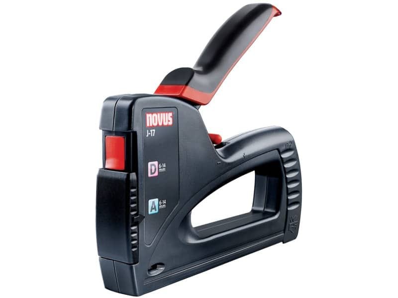 Fissatrice manuale J17 Novus grigio scuro – 53/6 – 14 mm (A) e 53F/6 – 14 mm (D) – H500017