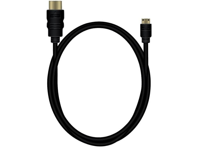Cavo di collegamento Media Range 1,5 mt HDMI/Mini HDMI ad alta velocità con contatti dorati 10,2 Gbit/s – MRCS165