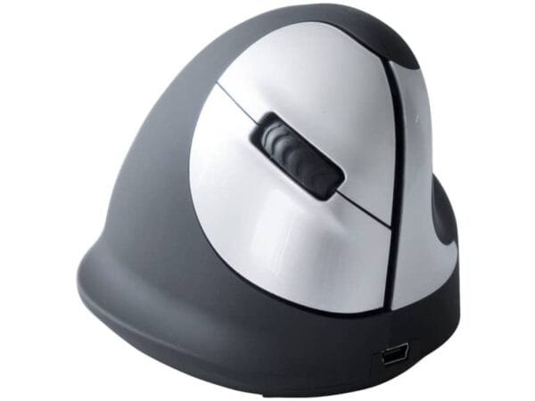 Mouse verticale per destrorsi R-GO Tools laser nero 165-195 mm wireless RGOHEWL