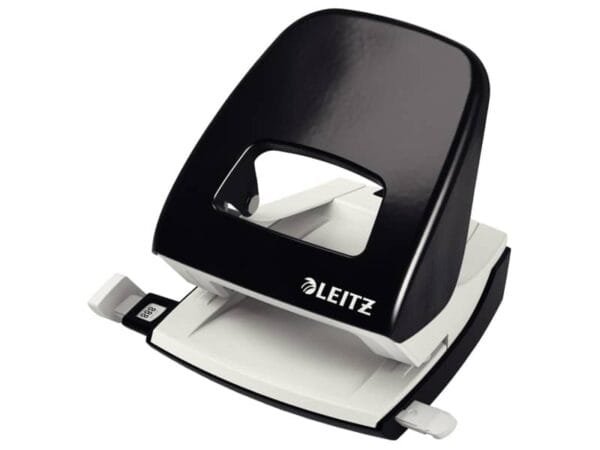 Perforatore 5008 2 fori - 30 fogli Leitz NeXXt Series in metallo nero 50080395