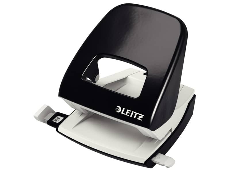 Perforatore 5008 2 fori – 30 fogli Leitz NeXXt Series in metallo nero 50080395