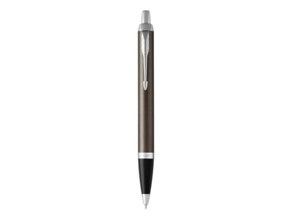 Penna a sfera Parker IM punta M inchiostro blu Parker Dark Espresso CT 1931671