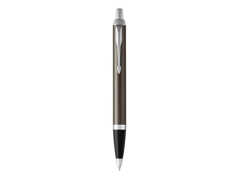 Penna a sfera Parker IM punta M inchiostro blu Parker Dark Espresso CT 1931671