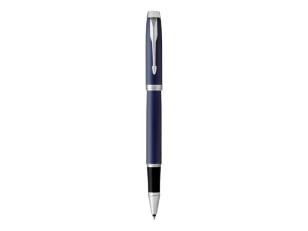 Penna roller Parker IM punta F inchiostro nero Parker Blue GT 1931661