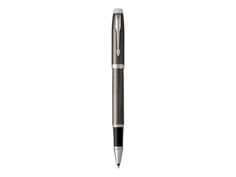 Penna roller Parker IM punta F inchiostro nero Parker Dark Espresso CT 1931664