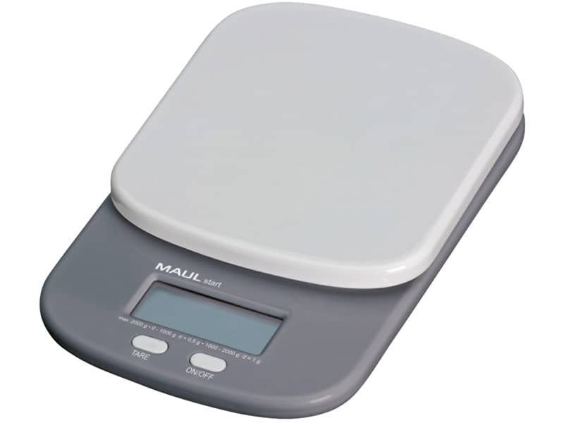 Bilancia MAUL pesalettere MAULstart plastica infrangibile grigio 2kg Z770002
