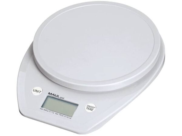 Bilancia pesalettere Maul MAULgoal 5000 g - alimentazione a batterie - bianco - Z770041