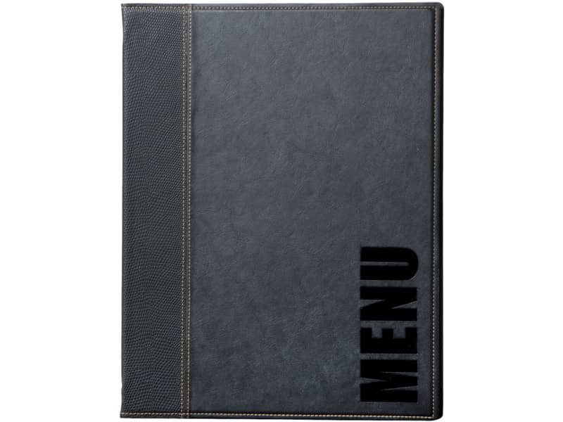 Portamen— Securit© Trendy in similpelle A4 nero MC-TRA4-BL