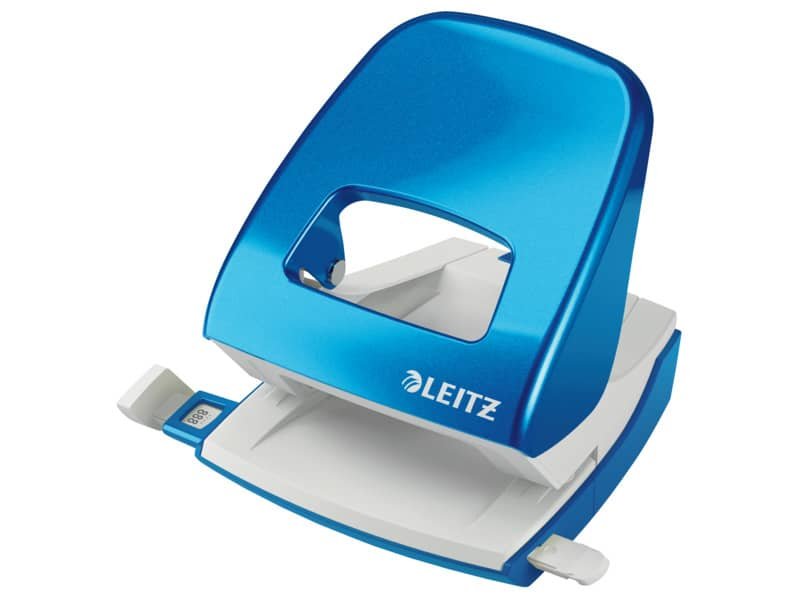 Perforatore 5008 2 fori – 30 fogli Leitz NeXXt Series Leitz azzurro metallizzato 50082236