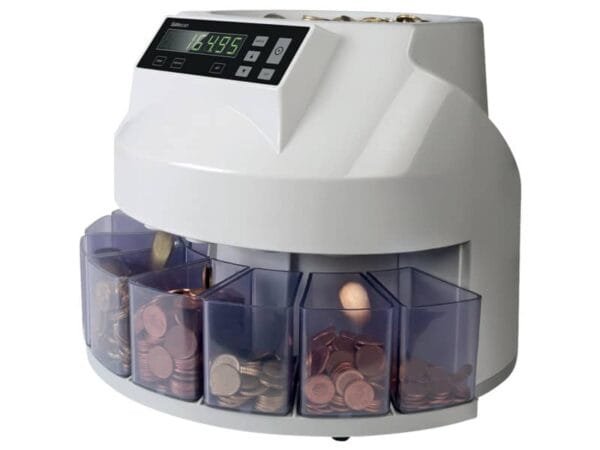 Conta e dividi monete Safescan 1250 fino a 500 monete grigio 113-0547