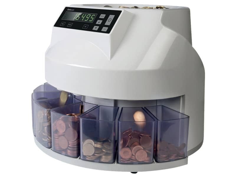 Conta e dividi monete Safescan 1250 fino a 500 monete grigio 113-0547