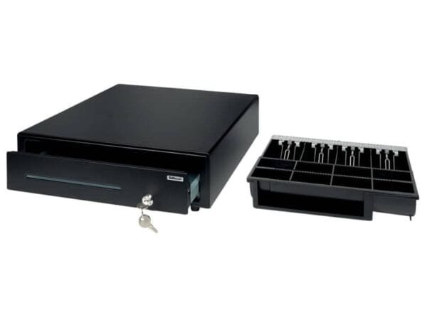 Cassetto per uso standard Safescan SD-4141 in metallo/plastica nero 132-0425