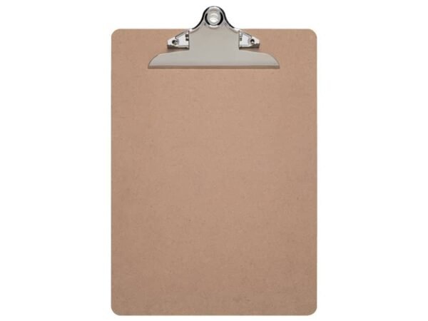 Portablocchi con clip MAULclassic A4 in legno di fibra Z700031