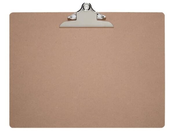 Portablocchi con clip MAULclassic A3 in legno di fibra Z700032