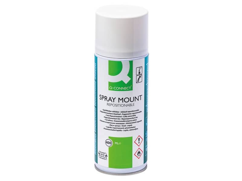 Colla spray Q-Connect removibile  400 ml – KF01071