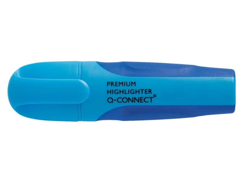 Evidenziatore Q-Connect 2-5 mm blu  KF16038