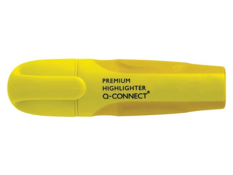 Evidenziatore Q-Connect 2-5 mm giallo  KF16035