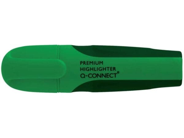 Evidenziatore Q-Connect 2-5 mm verde scuro KF16101