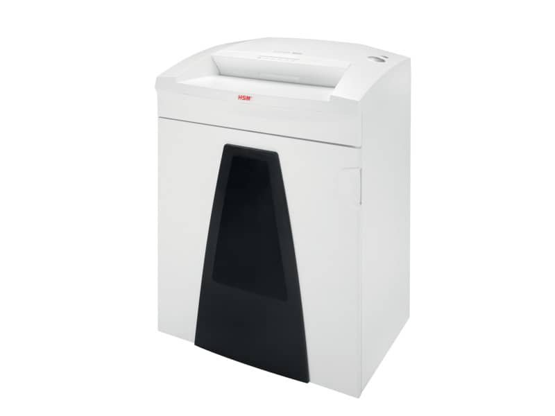 Distruggidocumenti uso moderato HSM SECURIO B35 – P-4 – 130 L – taglio a frammenti 4,5×30 mm – bianco – 1923111