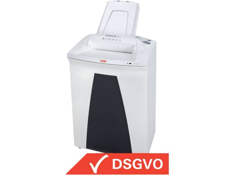 Distruggidocumenti uso frequente HSM SECURIO AF500 P-4 82 L – taglio a frammenti 4,5×30 mm – bianco – 2103111