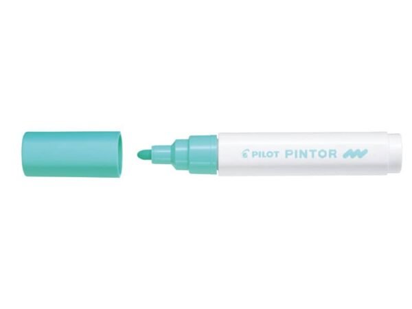 Marcatore multisuperficie Pilot Pintor a base d'acqua punta in fibra 4,5 mm verde pastello - 002371