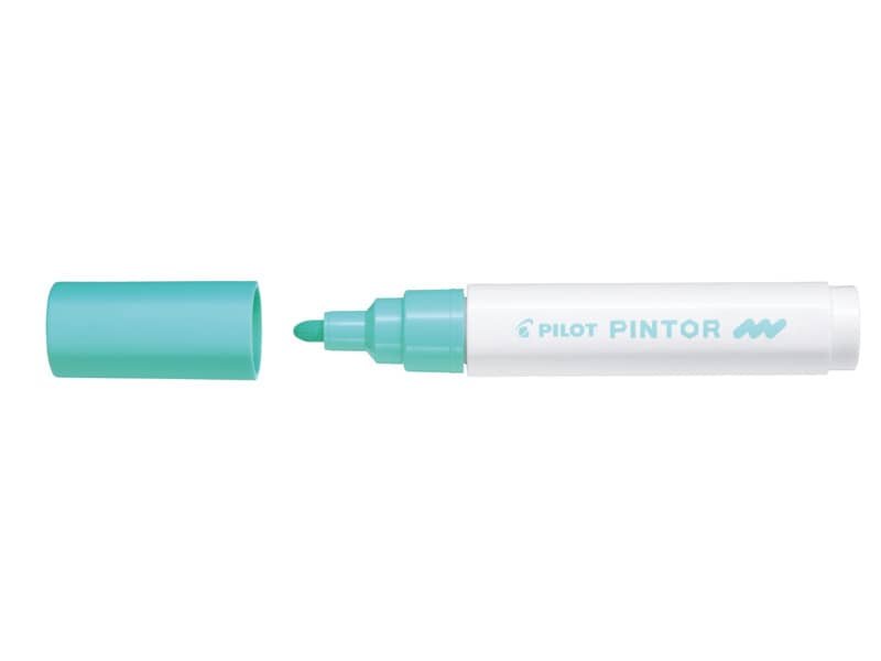 Marcatore multisuperficie Pilot Pintor a base d’acqua punta in fibra 4,5 mm verde pastello – 002371