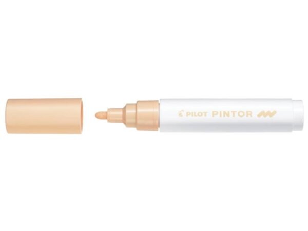Marcatore multisuperficie Pilot Pintor a base d'acqua punta in fibra 4,5 mm arancio pastello - 002389