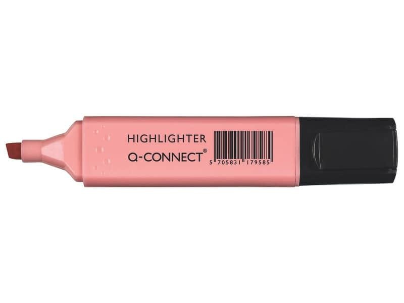 Evidenziatore Pastel Q-Connect 1,5-2 mm rosa KF17958